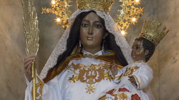 100 aniversario coronación pontificia de la Virgen Reina de la Paz, El Salvador