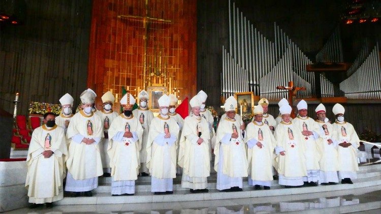 Messe d'ouverture de l'assemblée ecclésiale de l'Église d'Amérique latine et des Caraïbes au sanctuaire de Notre-Dame de Guadalupe