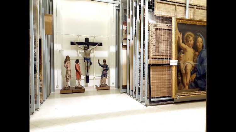 Il crocifisso di Alessandro Algardi conservato nei depositi dei Musei Vaticani
