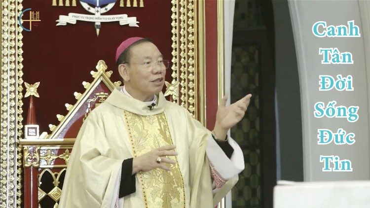 Đức TGM Giuse Vũ Văn Thiên giải thích về Công nghị Giáo phận 