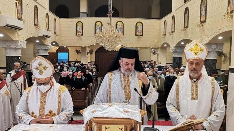 قدّاس الأحد الأوّل من كيهك وافتتاح المسيرة السّينودُسيّة في كنيسة السّيّدة العذراء أمّ النّور- إمبابة