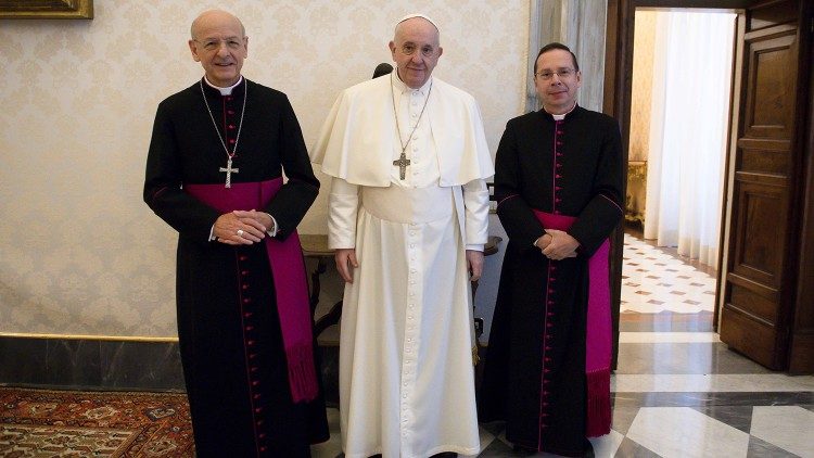2021.11.29 Провід "Opus Dei" на аудієнції в Папи Франциска