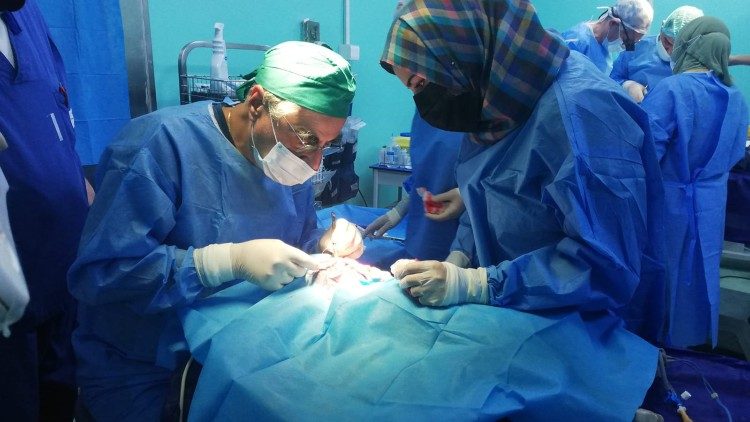 I medici di "Emergenza sorrisi" a lavoro in Iraq
