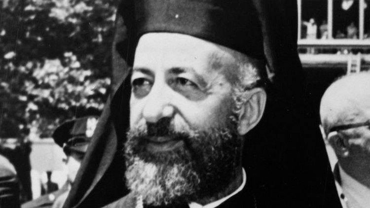 Makarios III, arcebispo ortodoxo de Chipre e primeiro presidente do país