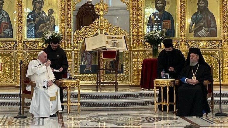 Spotkanie Papieża i Arcybiskupa Cypru z Świętym Synodem, 3.12.'21 r.