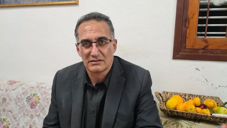 Peppinos Mousas, a reporter for a review of the Maronite community in Cyprus