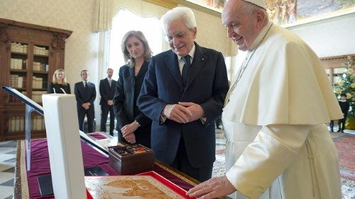 Les félicitations du Pape à Sergio Mattarella