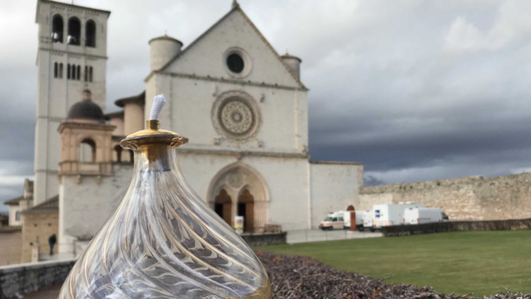 A béke lámpása Assisiben