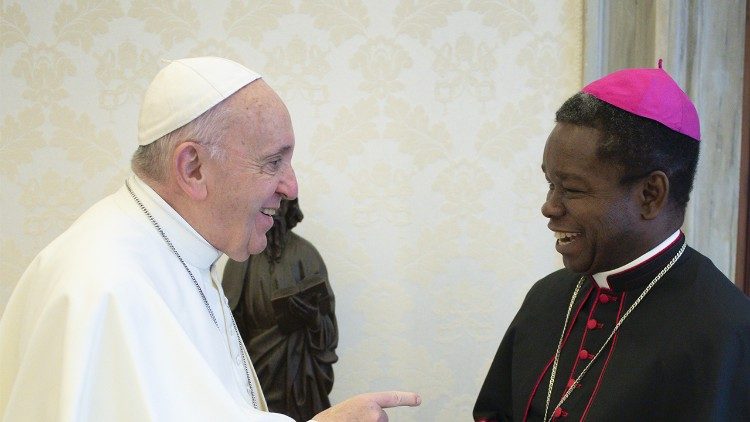  S.E.R. Monsignor Fortunatus Nwachukwu, Osservatore Permanente Santa Sede presso l’Ufficio ONU, 2021.12.17