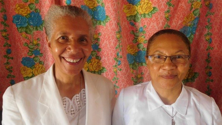 As Irmã Maria Auxiliadora Silva e Maria Imaculada Silva - Nova Comunidade na ilha de Sãnto Antão