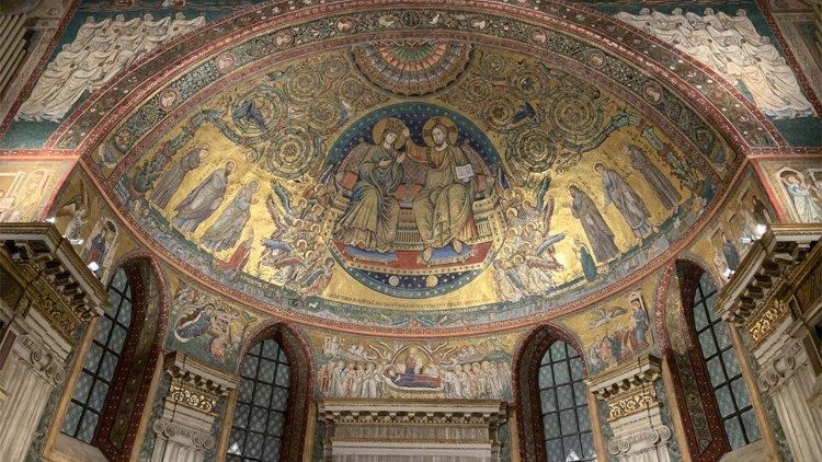 Il catino absidale della Basilica di Santa Maria Maggiore