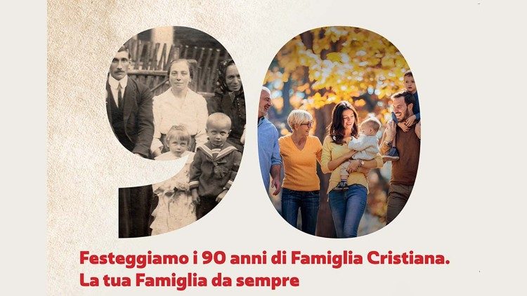 Revista Família Cristã, edição italiana dos 90 anos