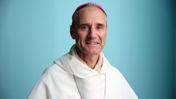 Mgr Jean-Paul Vesco, nouvel archevêque métropolitain d'Alger. © Bernard Hallet/cath.ch 