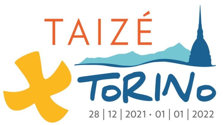 Logo taizejskega srečanja v Torinu.