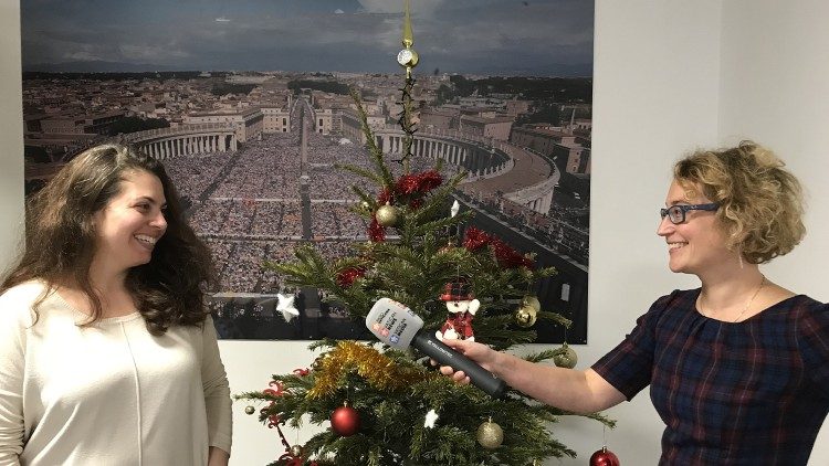 Sonja Lofaro zu Besuch bei Radio Vatikan