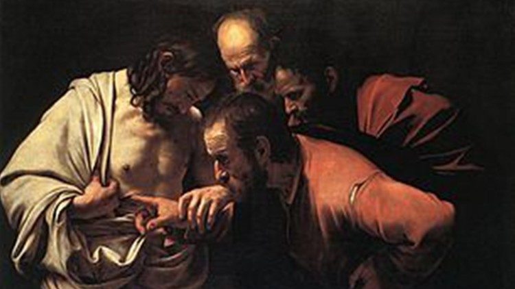 Caravaggio, La Incredulidad de Santo Tomás