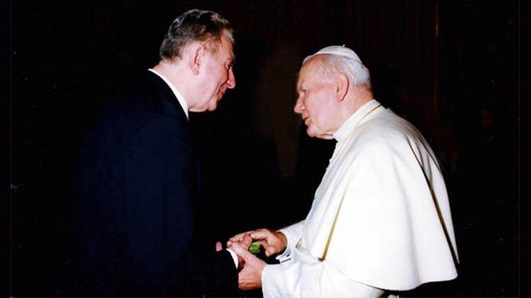 Sveti papa Ivan Pavao II. i Carlo Steinfel