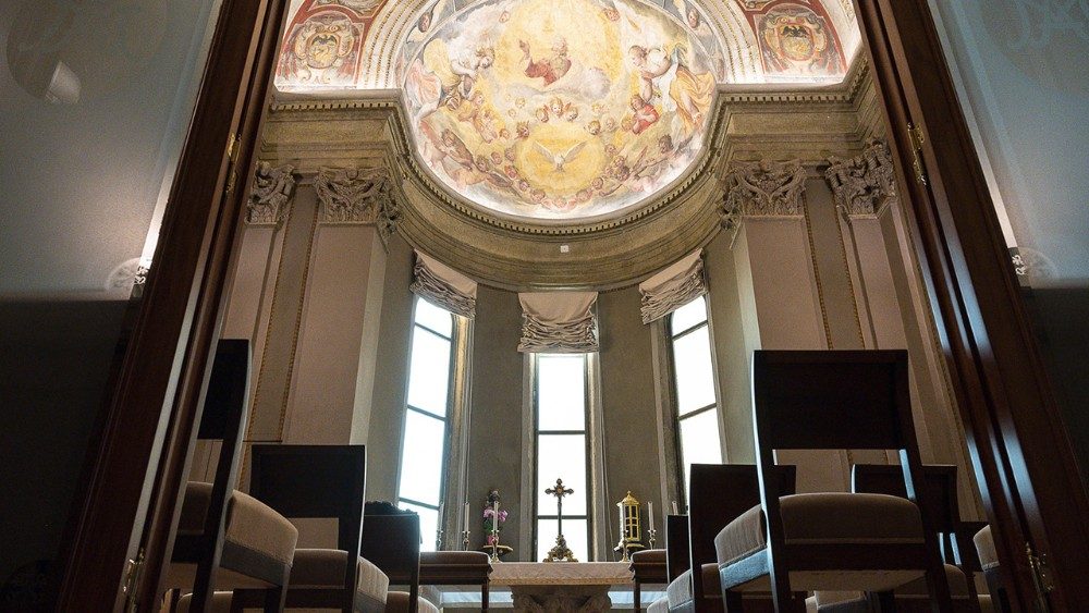 2021.04.12 Segreteria di Stato Segreteria di Stato - La Cappella dell'appartamento di Giulio III (seconda Loggia)