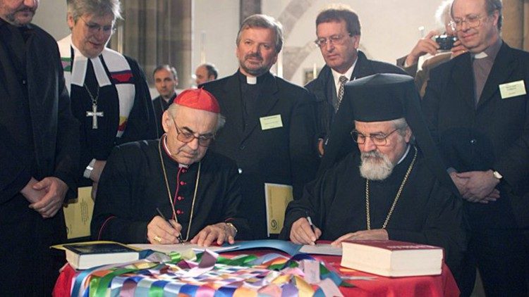 Подписването на Икуменическата харта в Страсбург