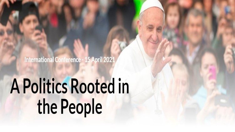 Ferenc pápa videóüzenetet küldött "Az emberekben gyökerező politika" című londoni konferenciára