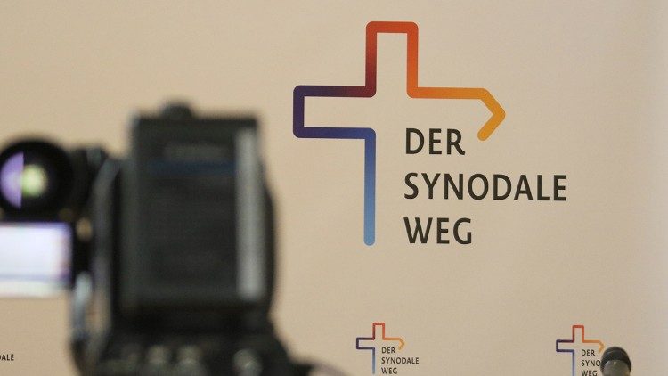 Das Logo des Synodalen Wegs, de die katholische Kirche in Deutschland gestartet hat 