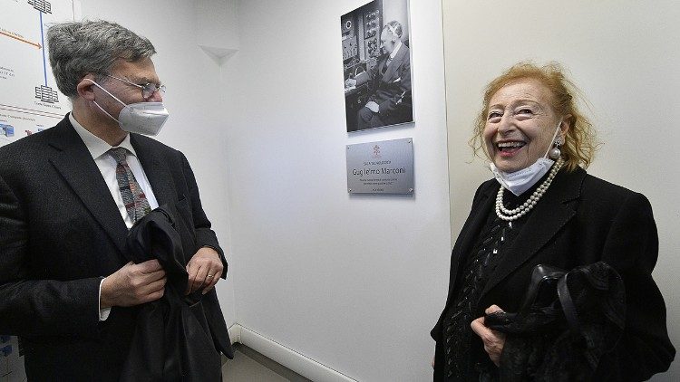 Dr. Paolo Ruffini and Princess Elettra Marconi