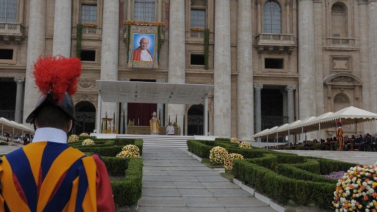 Messa di beatificazione di Giovanni Paolo II, il 1° maggio 2011