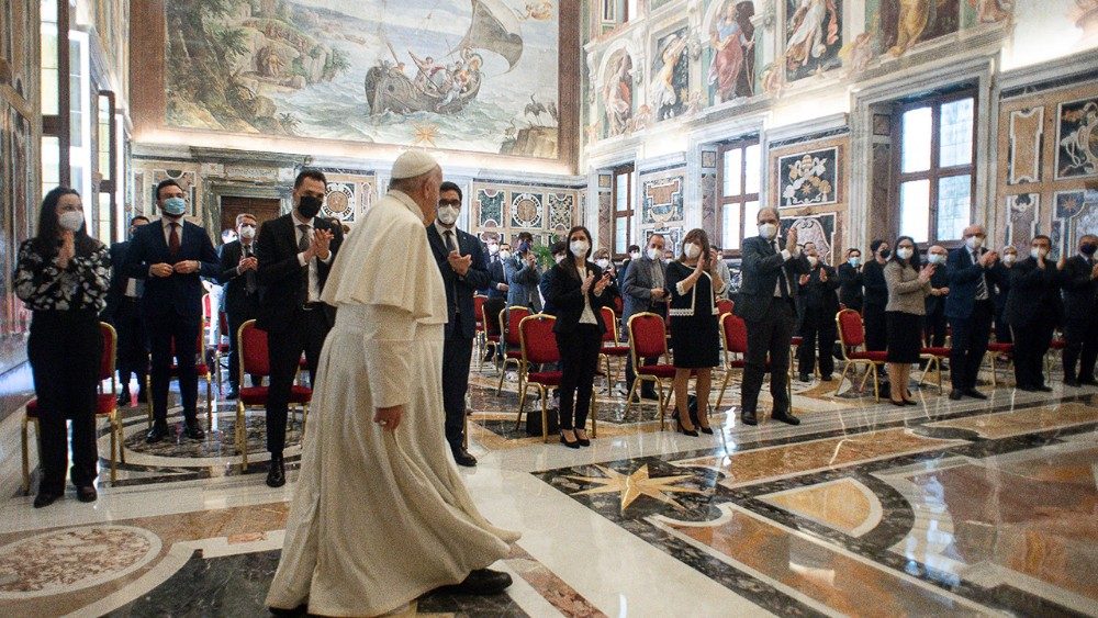 Pontífice recebeu a delegação da Ação Católica Italiana na manhã desta sexta (30)