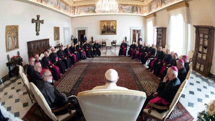 Spanische Bischöfe beim Papst auf ad-limina-Besuch (Archivbild)