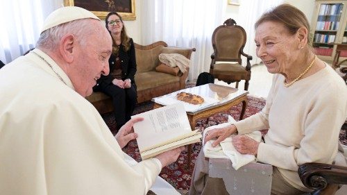 Pope meets Auschwitz survivor highlighting importance of memory 
