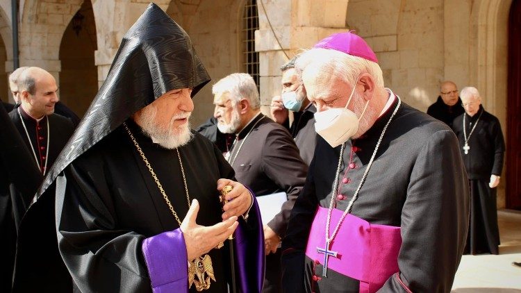 Im Gespräch mit dem armenischen Kirchenführer Aram I.
