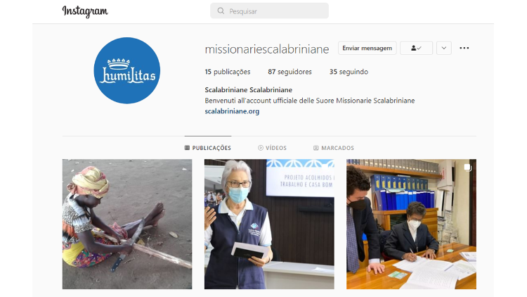 L'account Instagram delle missionarie scalabriniane