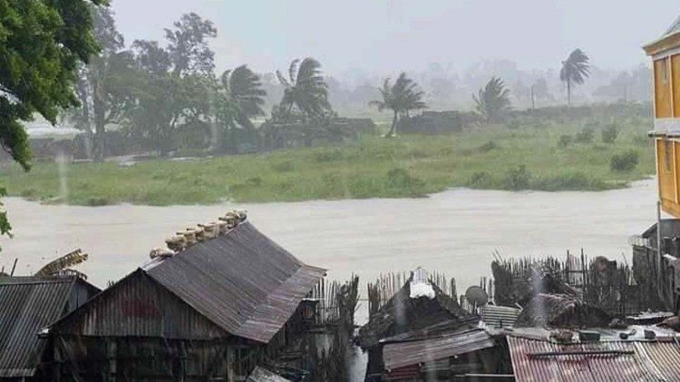Le inondazioni create dal ciclone in Madagascar