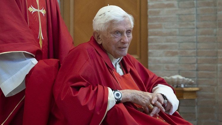 Il Papa emerito Benedetto XVI 