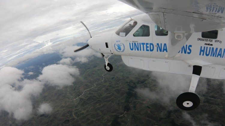 Aereo dell'Onu in volo sul Madagascar