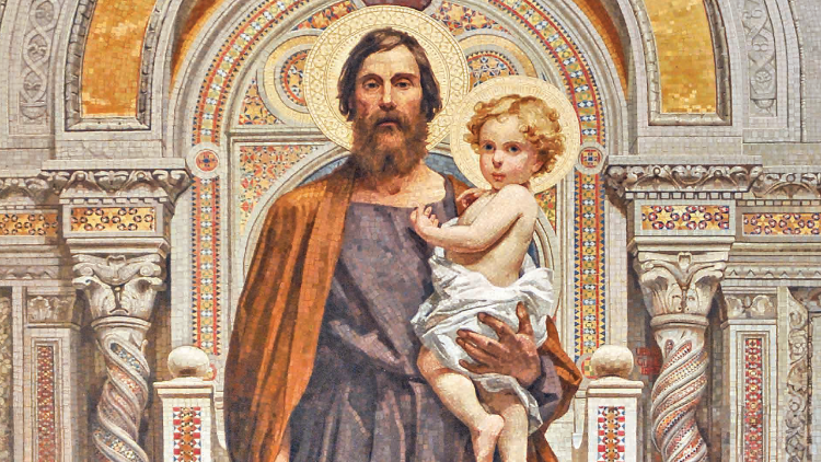 Un'immagine di San Giuseppe
