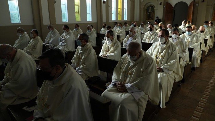 Celebración eucarística de los obispos colombianos en el marco de su 112 Asamblea Plenaria 