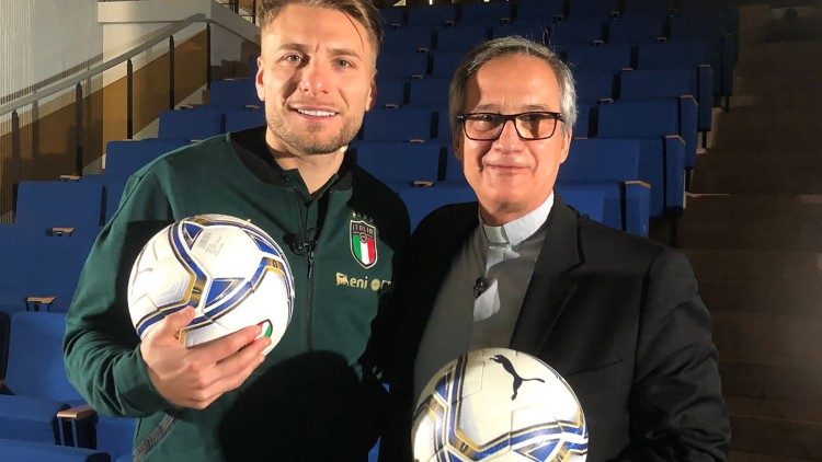 Fußballstar Ciro Immobile und Dario Viganò