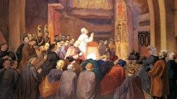 l-acquerello-che-illustra-la-visita-di-Pio-IX-alla-cripta-di-S.-Cecilia..jpg
