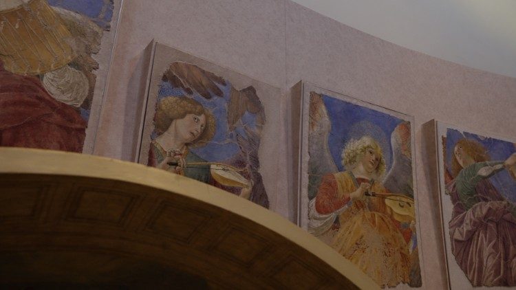 Le opere di Melozzo da Forlì nella Pinacoteca Vaticana