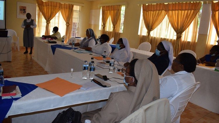 Women religious superiors meeting in Lilongwe, Malawi.  