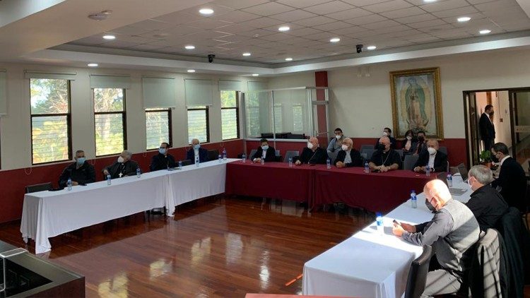 Obispos de la Conferencia episcopal de Costa Rica en Asamblea Plenaria- Febrero 2022