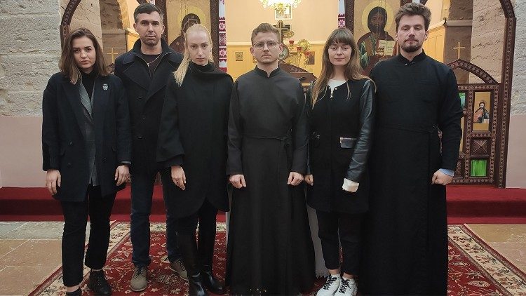 Les jeunes de la paroisse ukrainienne de Lyon