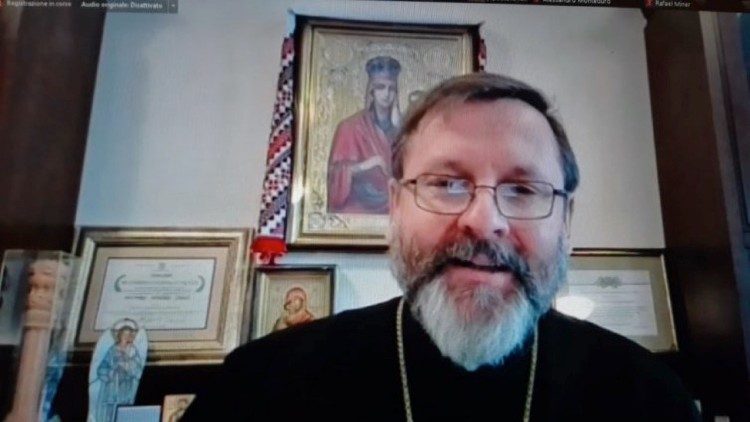 Su Beatitud Sviatoslav Shevchuk, Arzobispo Mayor de Kiev-Halyč de la Iglesia greco-católica ucraniana