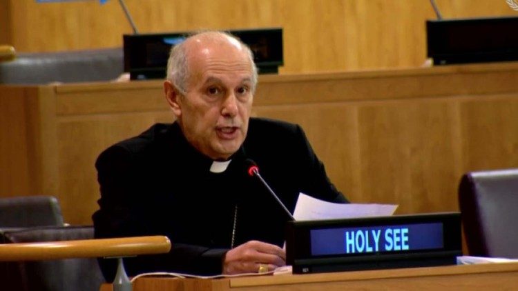 Mgr Gabriele Giordano Caccia, représentant du Saint-Siège auprès de l'ONU à New-York 