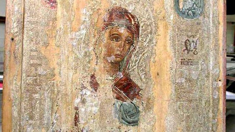 L'icona della Madonna Odigitria, esempio di arte ucraina custodito nei Musei Vaticani
