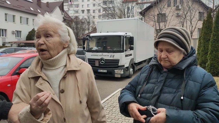 Lidia y Valentina, ucranianas acogidas en Rumanía