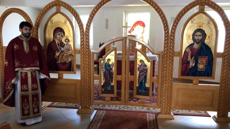 La cappella del centro di accoglienza a Sighetu Marmatiei