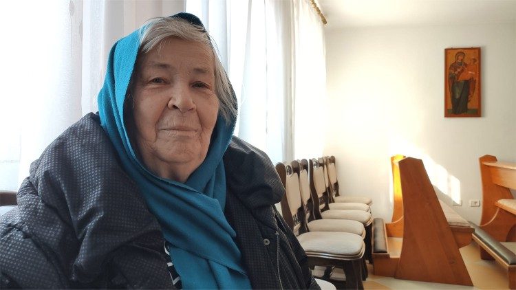 Nadiejda, 81 anni, bisnonna ucraina rifugiata in Romania