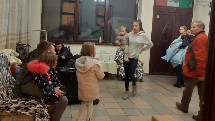 Sighet (Romania): profughi ucraini accolti in una delle case famiglia de "Il Quadrifoglio", iniziativa del Gesuiti locali